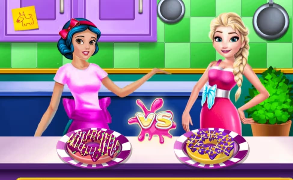 Princesses Cooking Contest logo