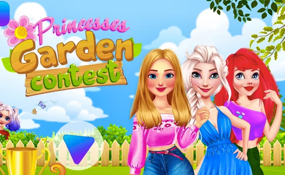 Princesses Garden Contest logo