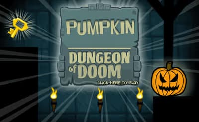 Pumpkin And The Dungeon Of Doom logo