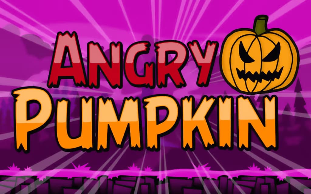 Angry Pumpkin Basketball logo