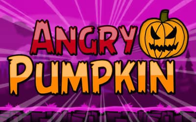 Angry Pumpkin Basketball logo