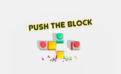 Push the block logo