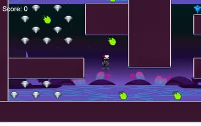 Puzzle Platformer Coin Collector Game logo