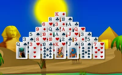 Pyramid Solitaire Ancient Egypt logo