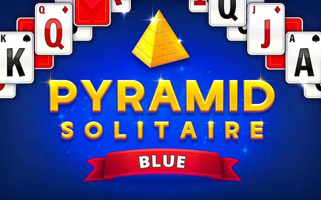 Pyramid Solitaire Blue logo