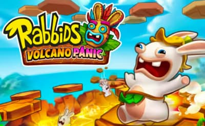 Rabbids Volcano Panic logo