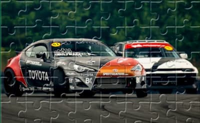 Race Cars Puzzle logo