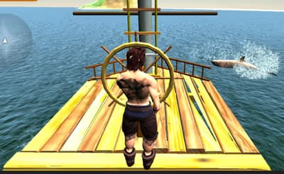 Raft Angry Shark Hunter logo