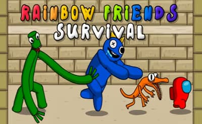 Rainbow Friends Among Survival Adventures logo