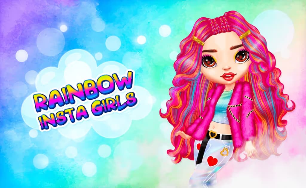 Rainbow Insta Girls logo