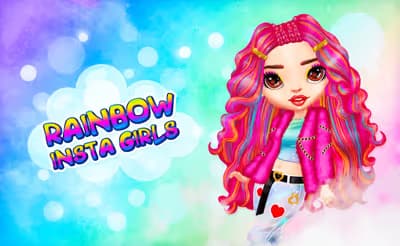 Rainbow Insta Girls logo