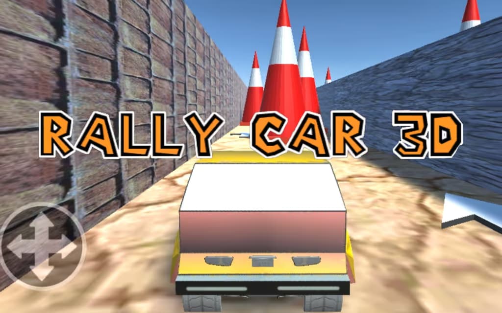Rally Car 3D logo