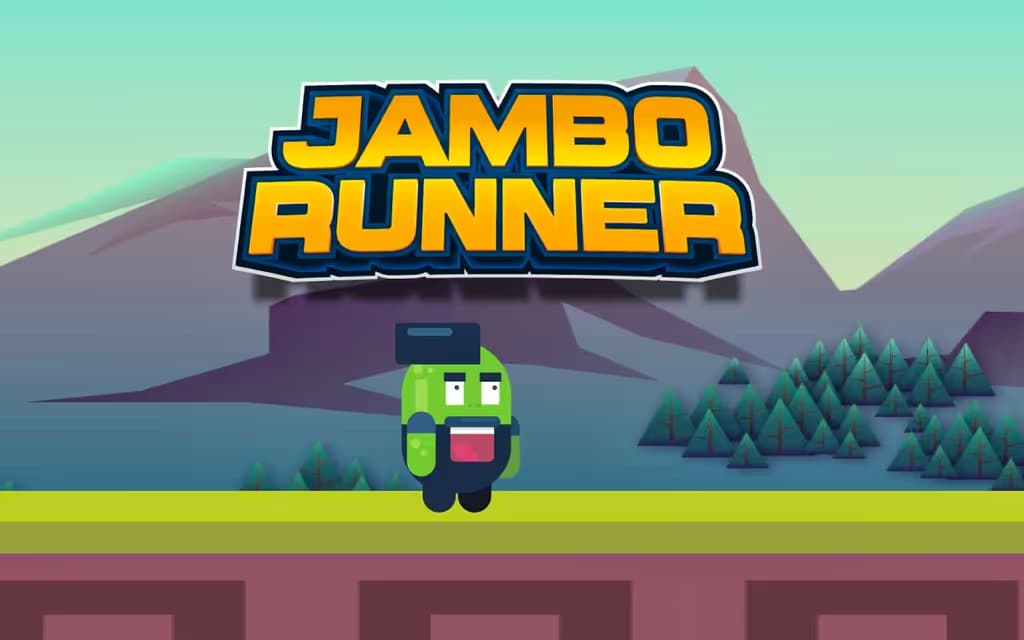 Run & Jump Jumbo Runner logo