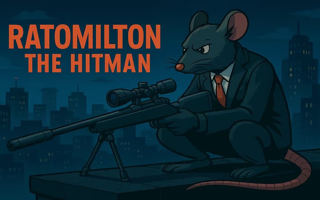 Ratomilton the Hitman logo