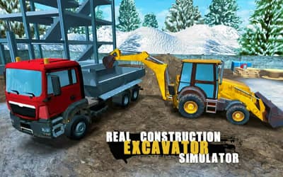 Real Construction Excavator Simulator logo