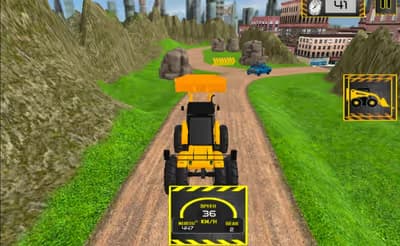 Real Excavtor City Construction Game logo