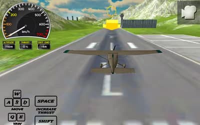 Real Free Plane Fly Flight Simulator 3D 2020 logo