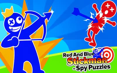 Red And Blue Stickman Spy Puzzles logo