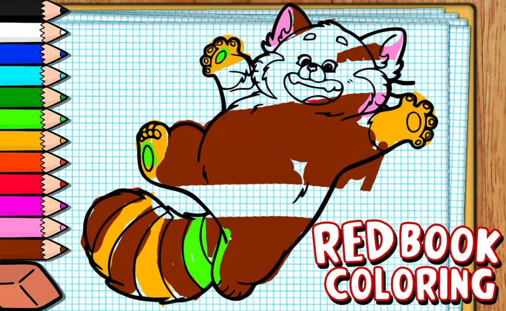 Red Coloring Book logo