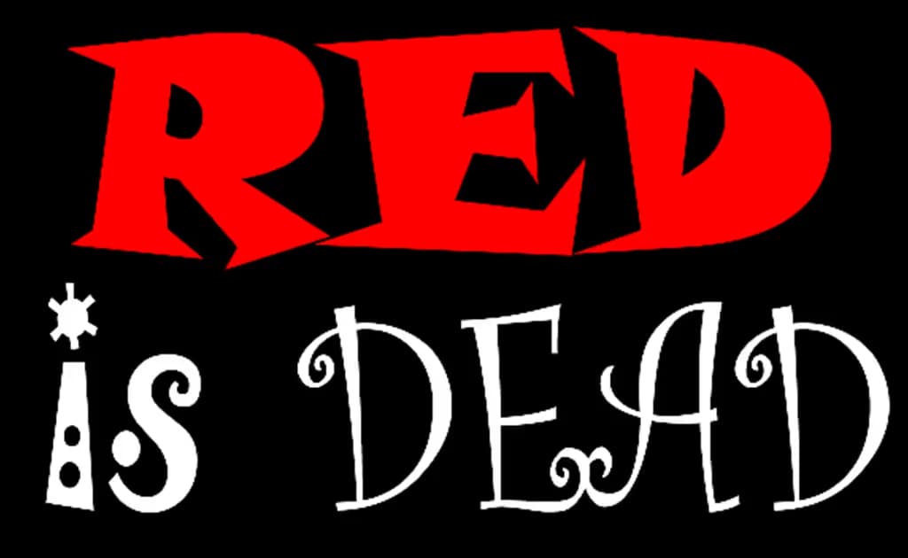 Red is Dead logo