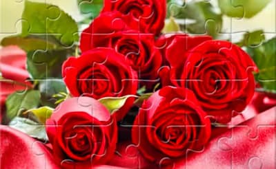 Red Roses Puzzle logo