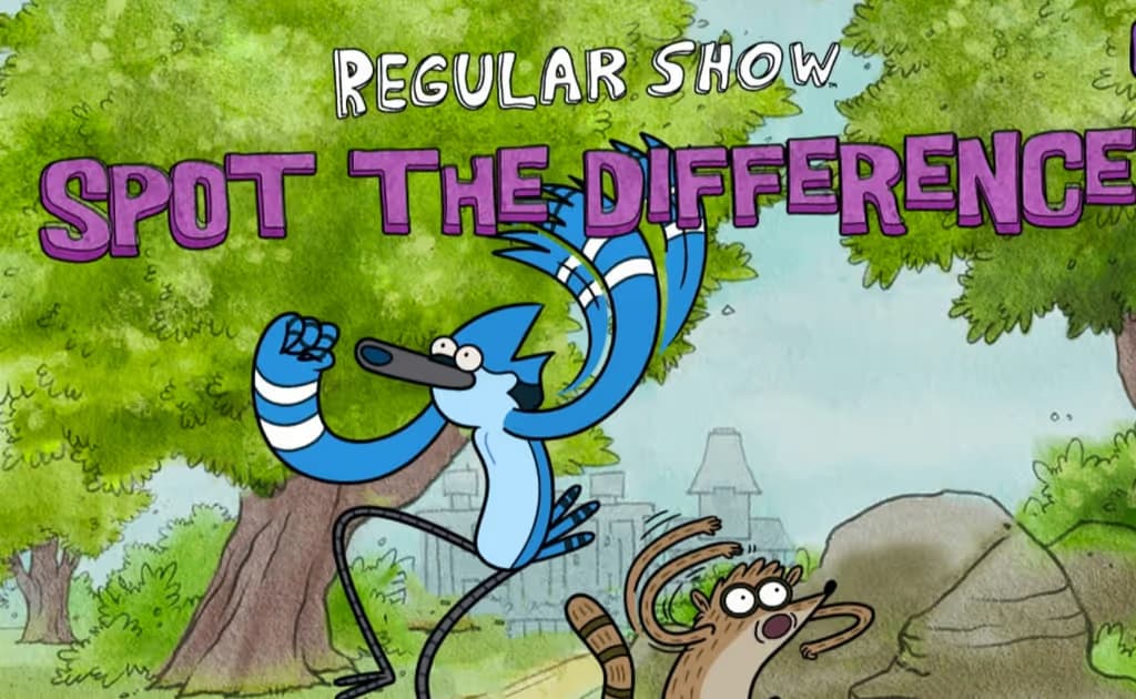 Regular Show: Spot the Difference logo