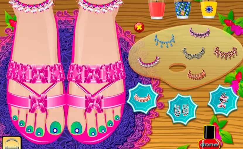 Rena's Pedicure Spa logo