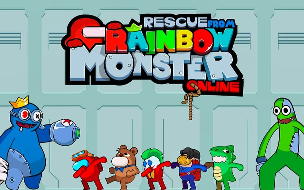 Rescue from Rainbow Monster Online logo