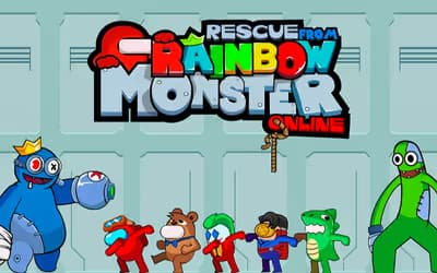 Rescue from Rainbow Monster Online logo