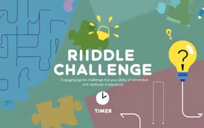 Riddle Challenge Test Your Wits with Fun and Engaging Puzzle logo