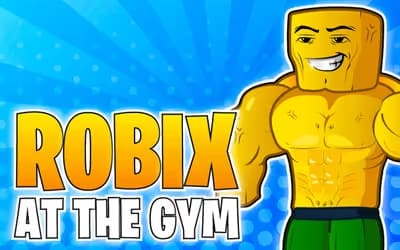 Robix at the Gym logo