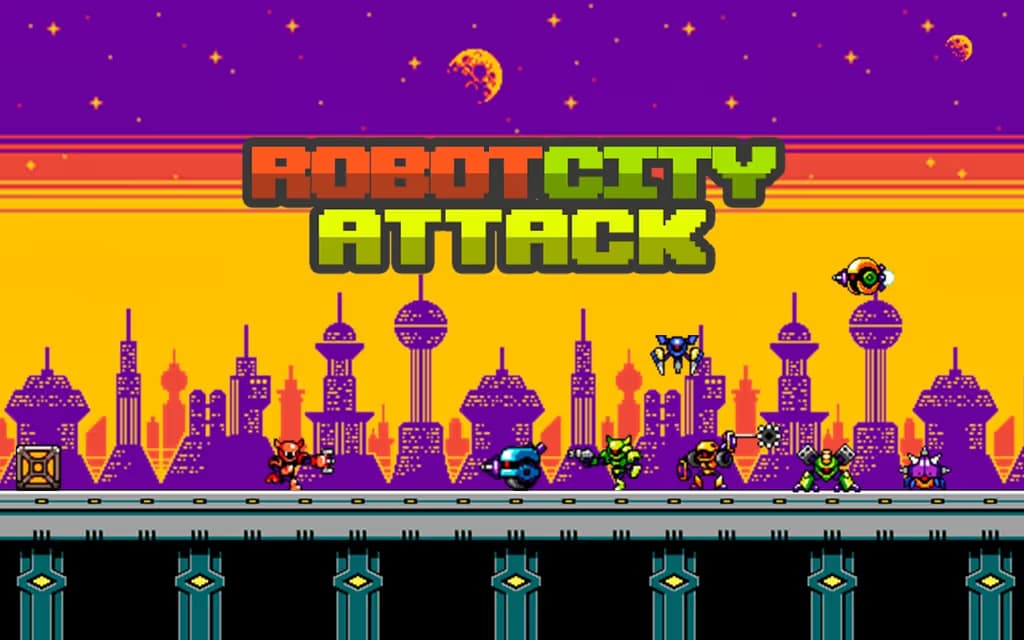 Robot City Attack logo
