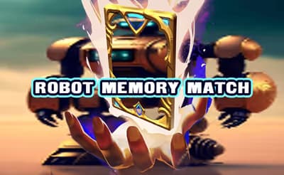 Robot Memory Match logo