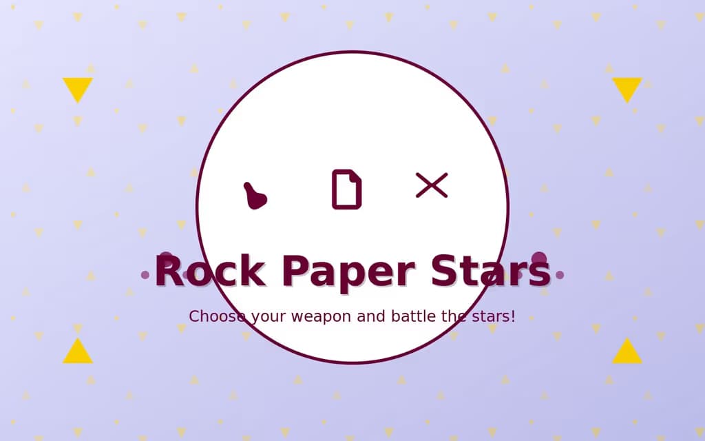 Rock Paper Stars logo