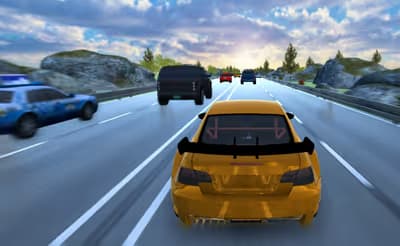 Rocket Cars Highway Race logo