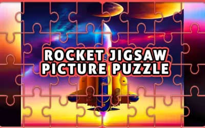 Rocket Jigsaw Picture Puzzle logo