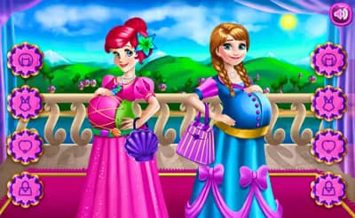 Royal Pregnant BFFs logo