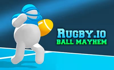 Rugby.io Ball Mayhem logo