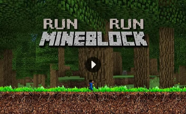 Run MineBlock Run logo
