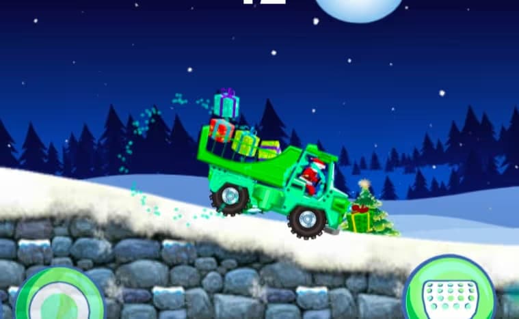 Santa Gift Truck logo
