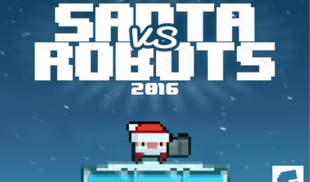 Santa Vs Robots 2016 logo