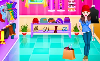 Sara Shopping Dress up logo