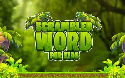 Scrambled Word For Kids logo