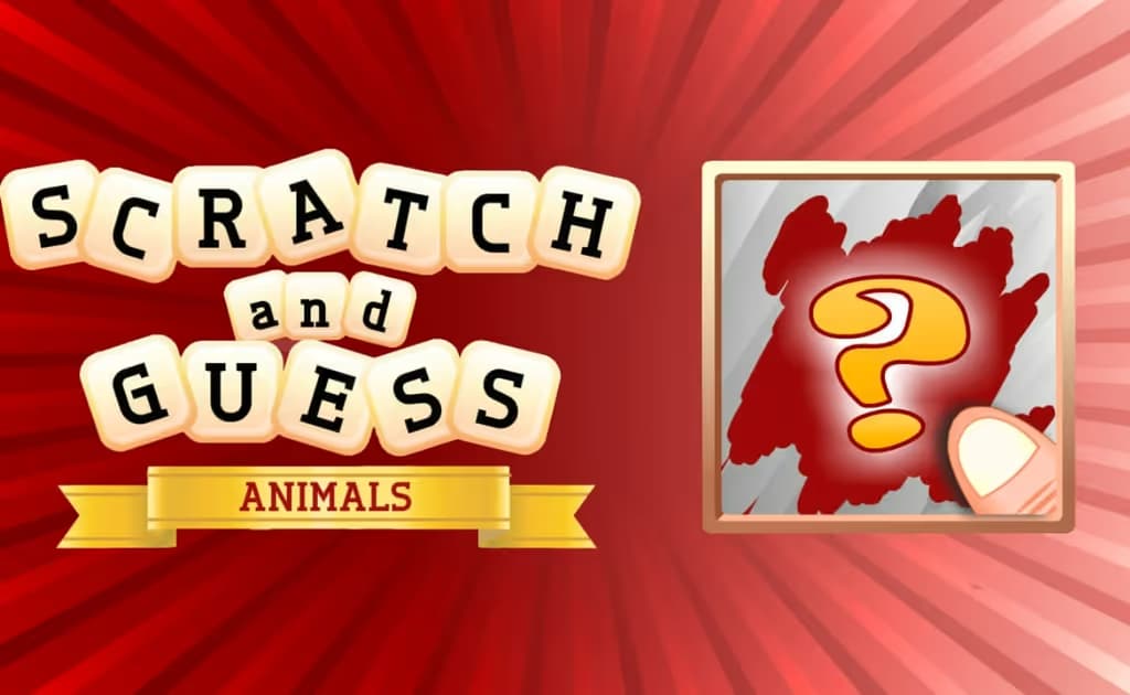 Scratch and Guess - Animals logo