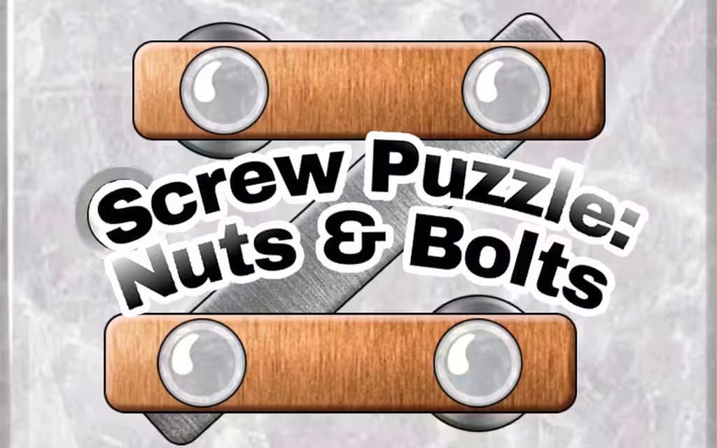 Screw Puzzle - Nuts and Bolts logo