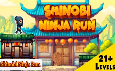 Shinobi Ninja Run logo