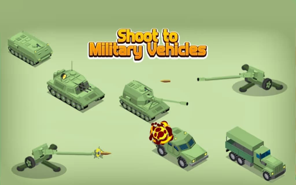 Shoot to Military Vehicles logo