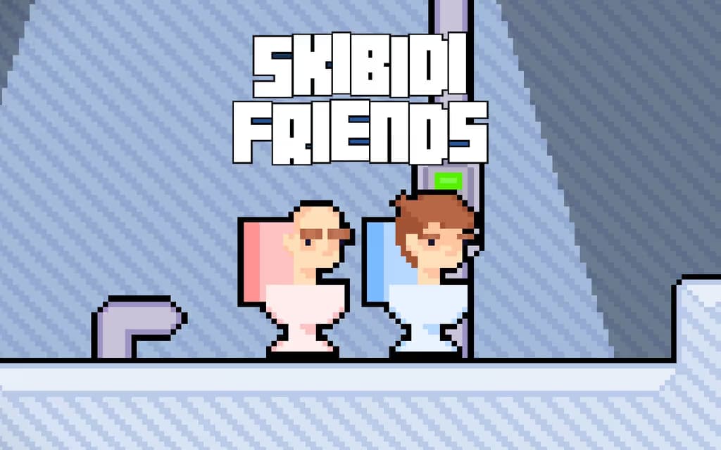 Skibidi Toilet Friends logo