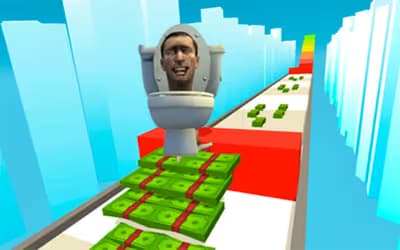Skibidi Toilet Money Stack logo