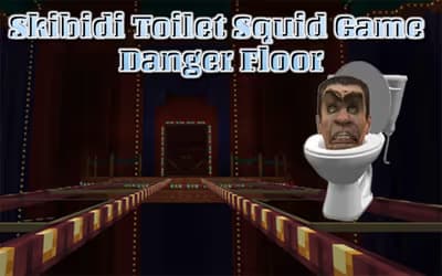Skibidi Toilet Squid Game Danger Floor logo